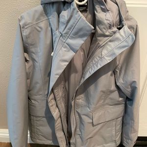 The North Face gray women’s Triclimate jacket